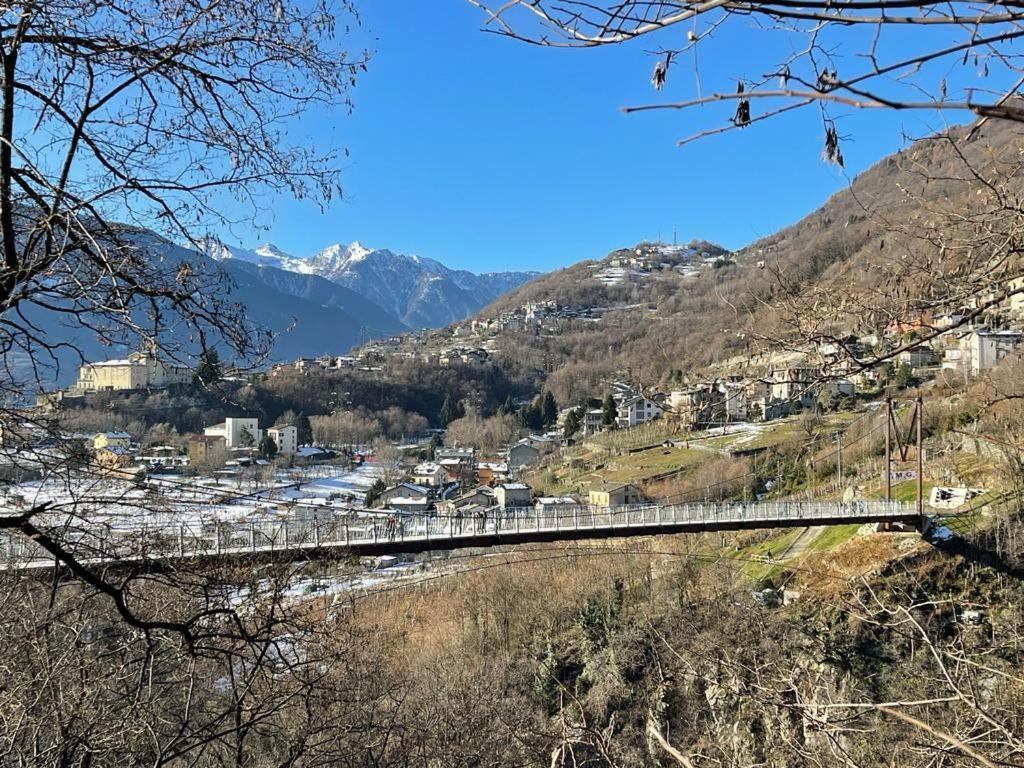 Appartamento La Baita Case Sondrio Fiume - Affitti Brevi Italia Exterior photo